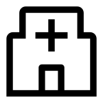 Hospital SVG Icon